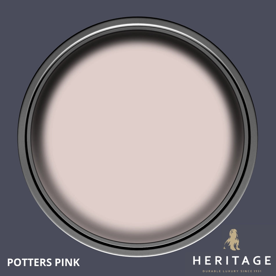Dulux Heritage Eggshell Potters Pink