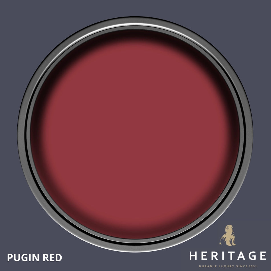 Dulux Heritage Eggshell Pugin Red