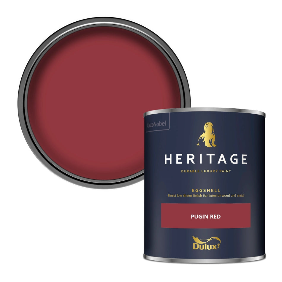 Dulux Heritage Eggshell Pugin Red