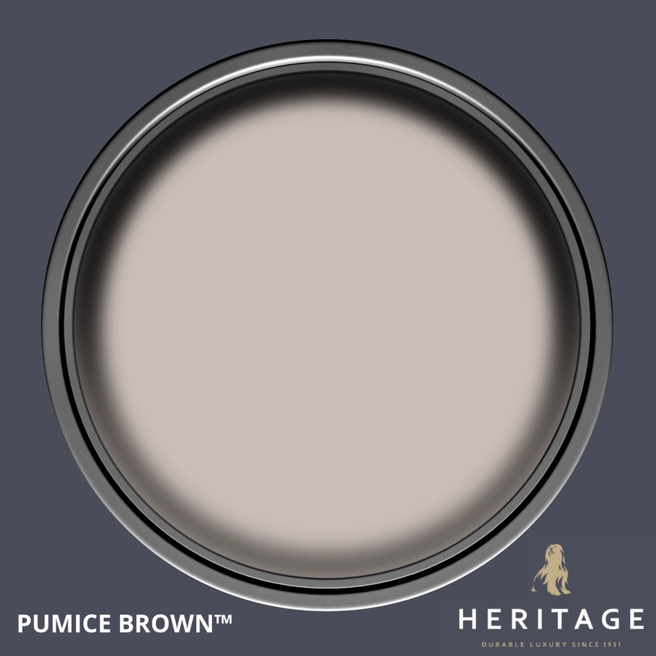 Dulux Heritage Eggshell Pumice Brown