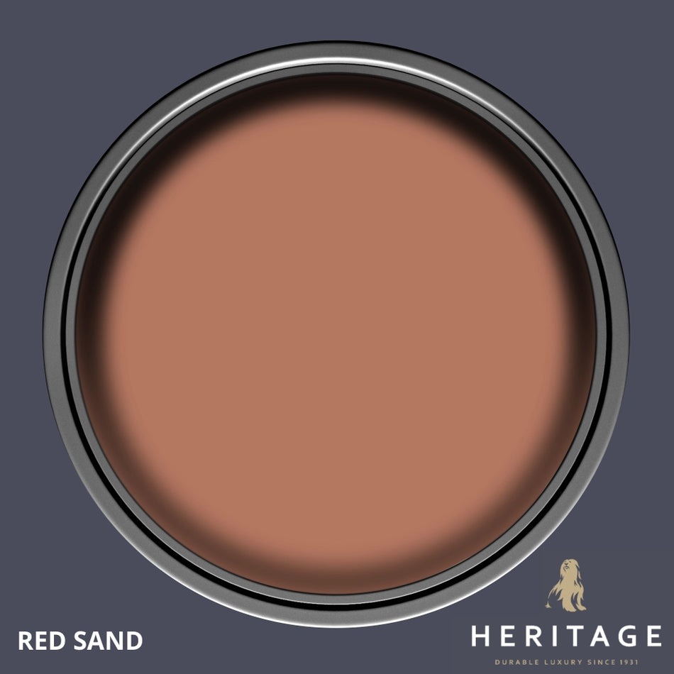 Dulux Heritage Eggshell Red Sand