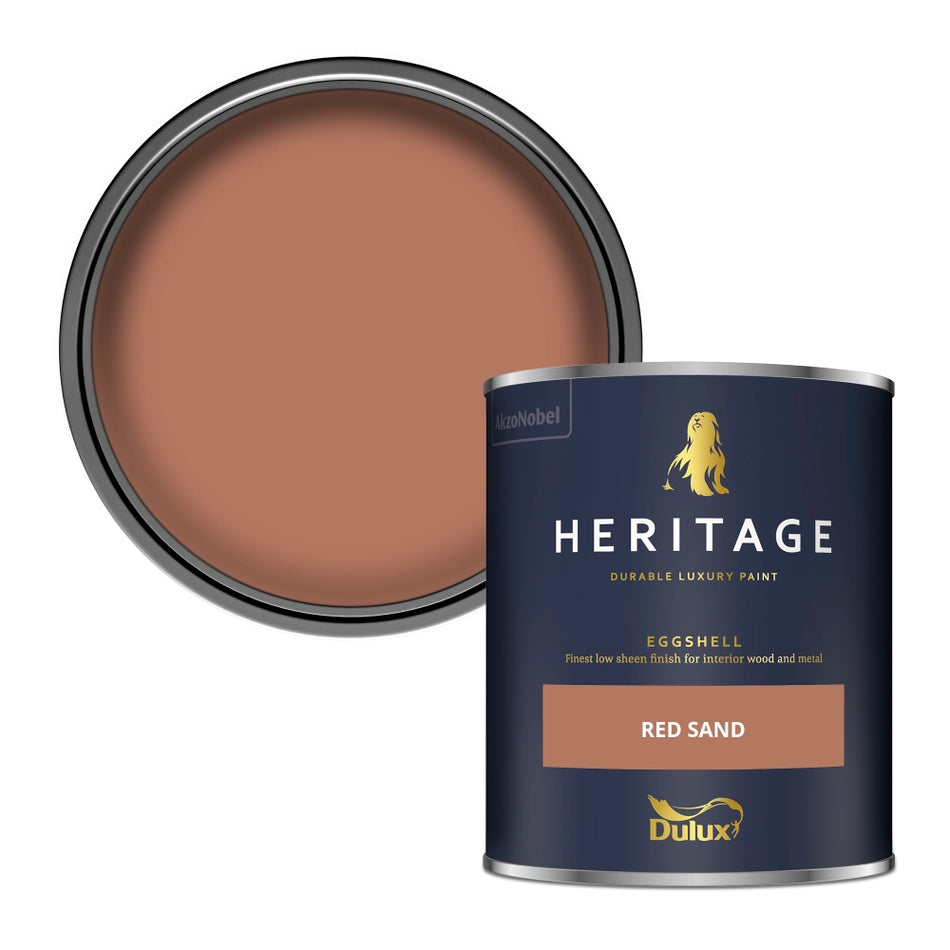 Dulux Heritage Eggshell Red Sand