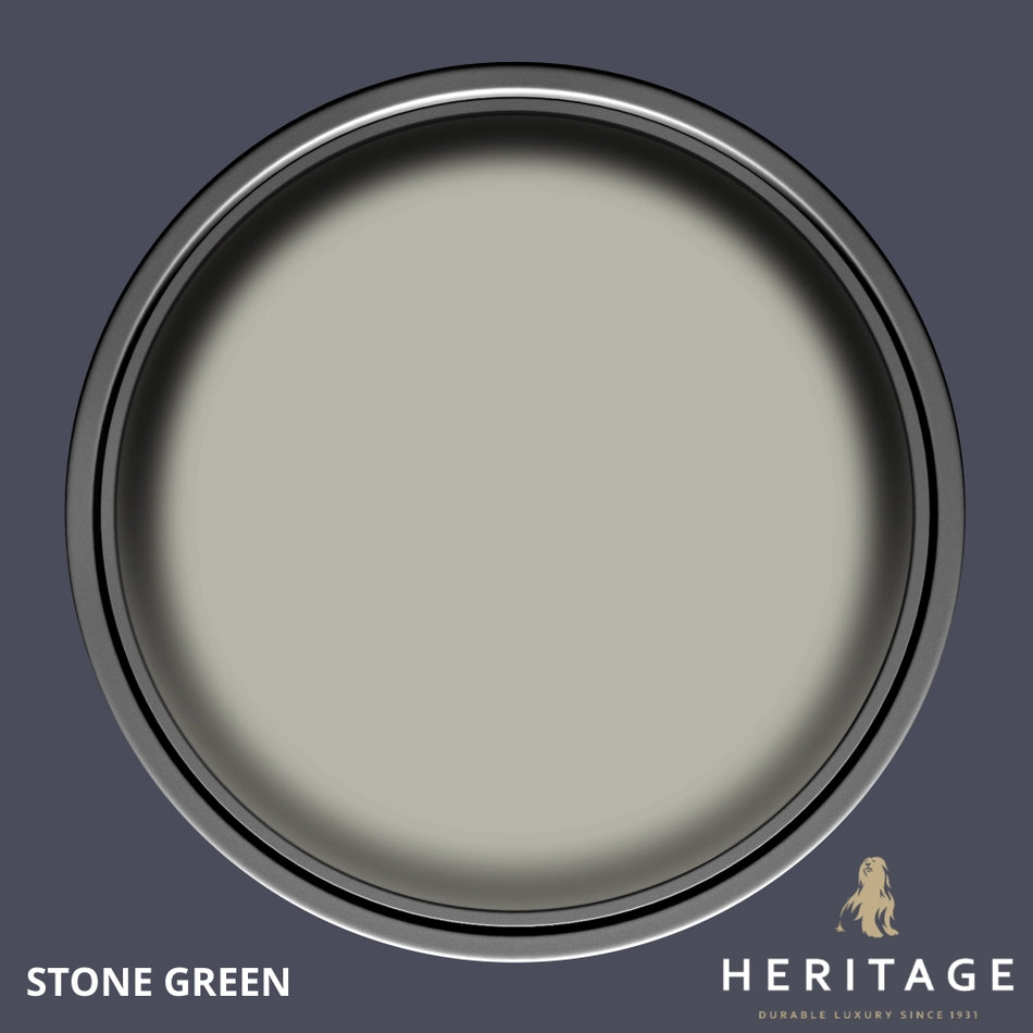 Dulux Heritage Eggshell Stone Green