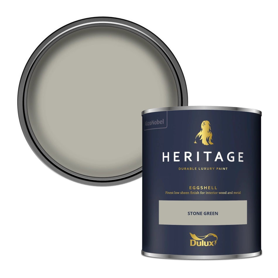 Dulux Heritage Eggshell Stone Green