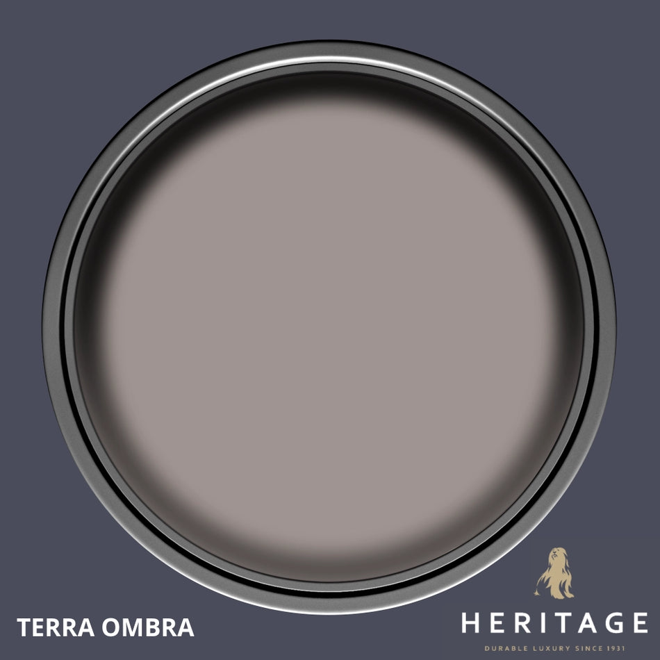 Dulux Heritage Eggshell Terra Ombra