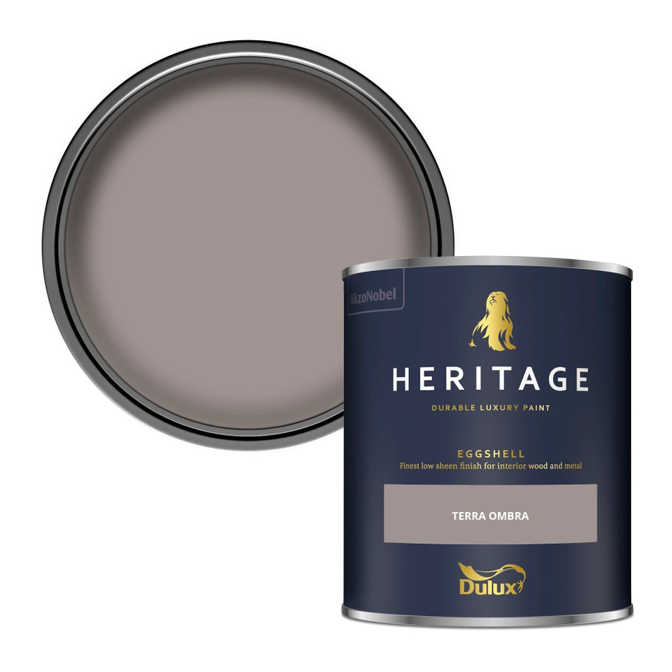 Dulux Heritage Eggshell Terra Ombra