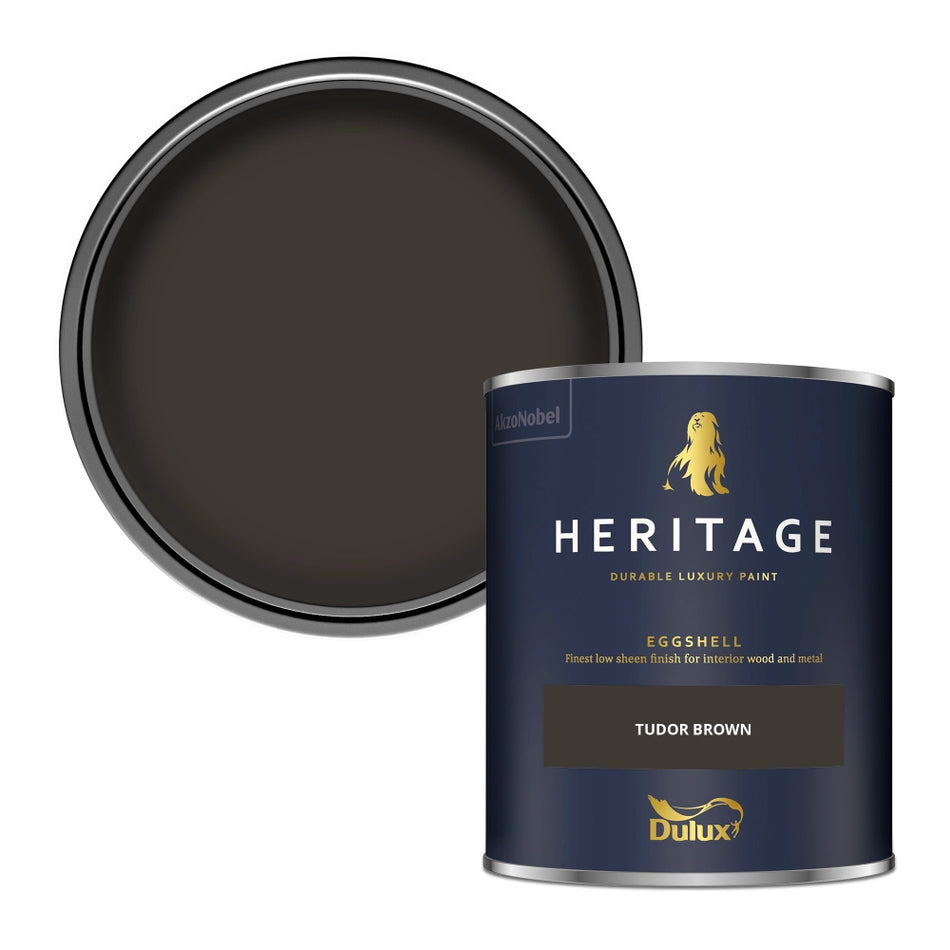 Dulux Heritage Eggshell Tudor Brown