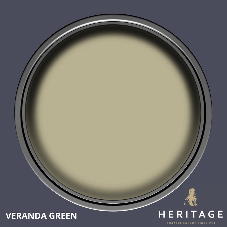 Dulux Heritage Eggshell Veranda Green