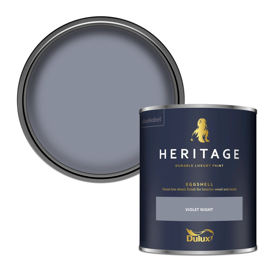 Dulux Heritage Eggshell Violet Night