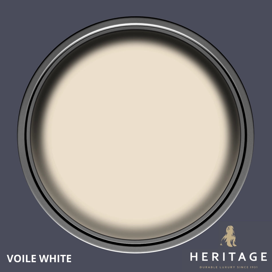 Dulux Heritage Eggshell Voile White