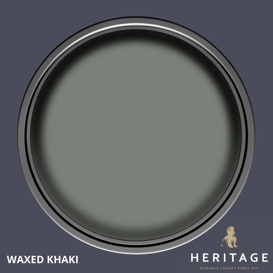 Dulux Heritage Eggshell Waxed Khaki