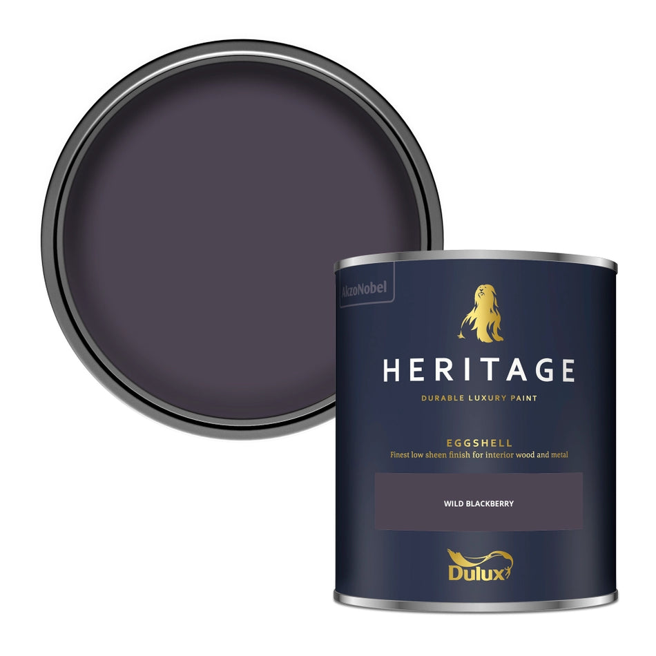 Dulux Heritage Eggshell Wild Blackberry