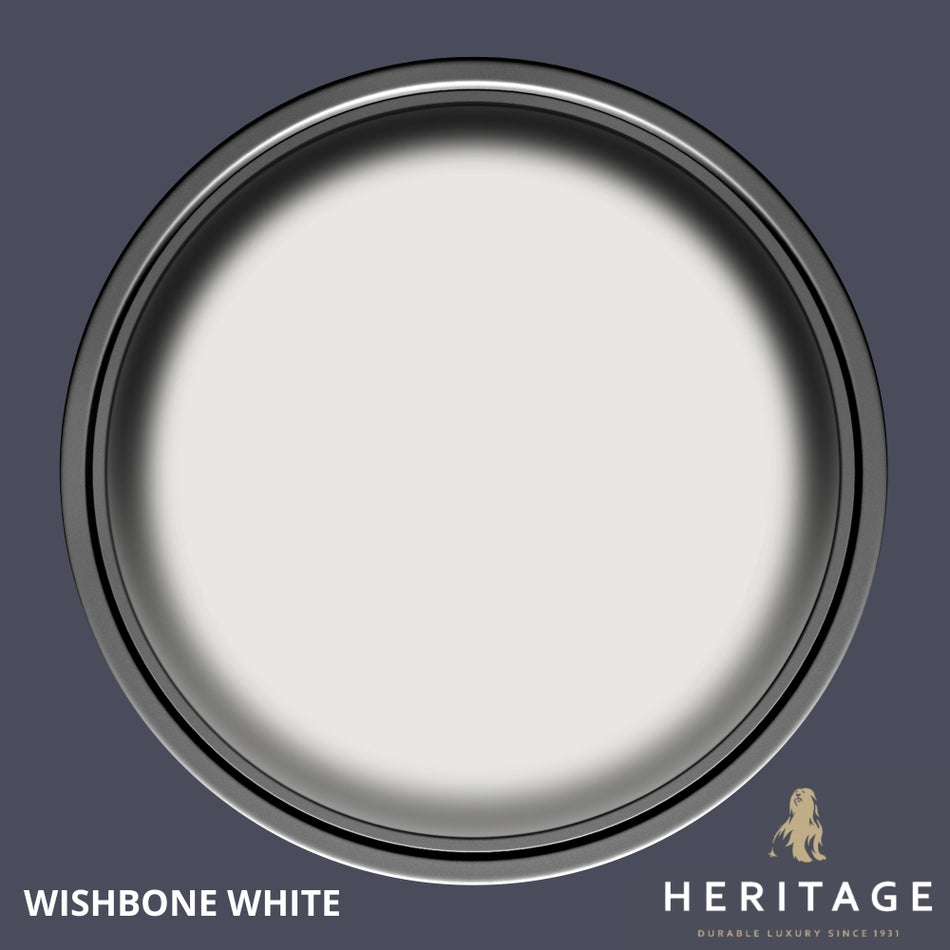 Dulux Heritage Eggshell Wishbone White