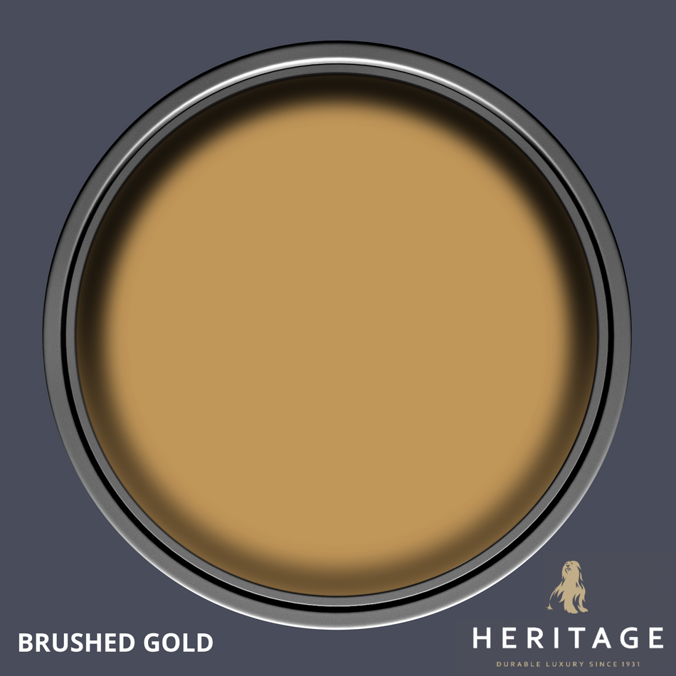 Dulux Heritage Velvet Matt Brushed Gold
