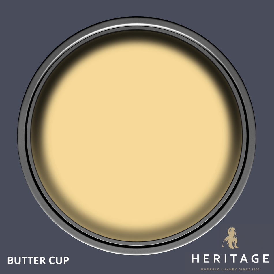 Dulux Heritage Velvet Matt Butter Cup