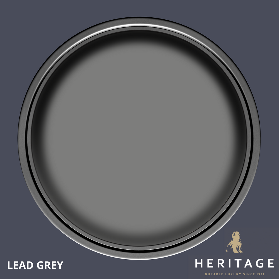 Dulux Heritage Velvet Matt Lead Grey