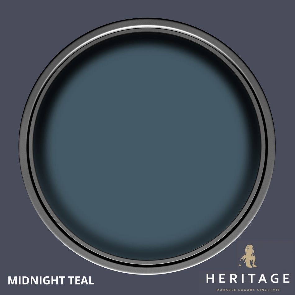 Dulux Heritage Velvet Matt Midnight Teal