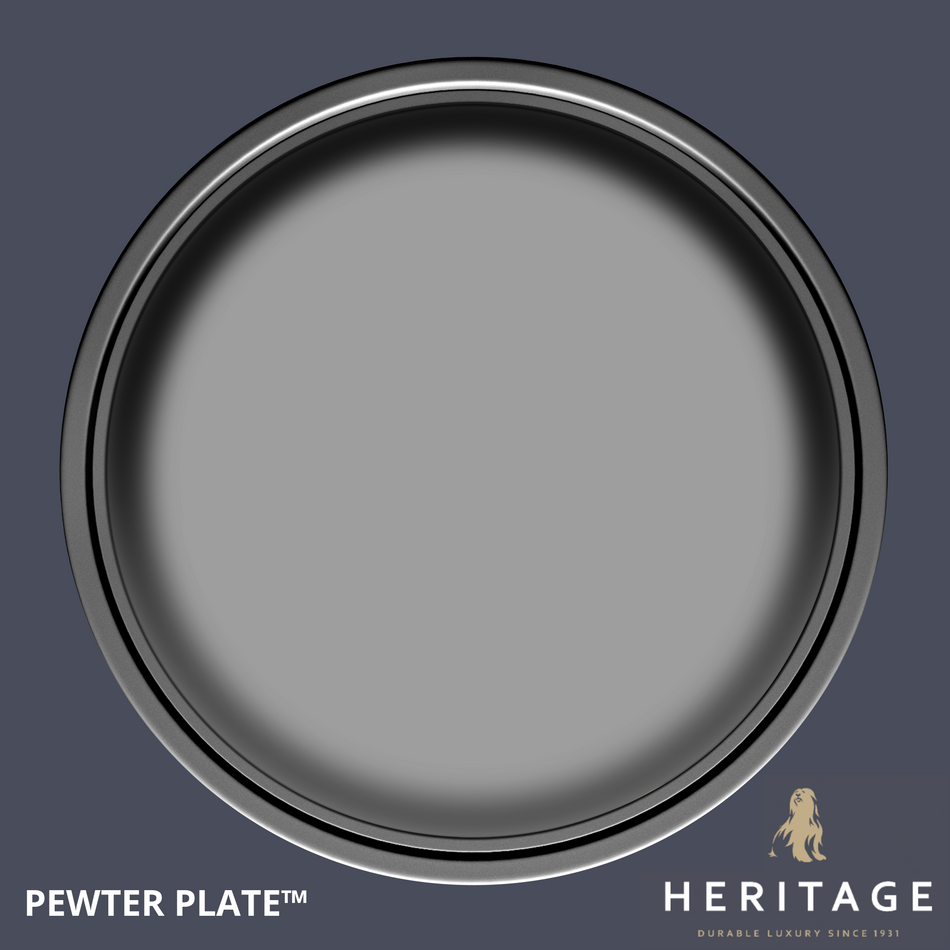 Dulux Heritage Velvet Matt Pewter Plate