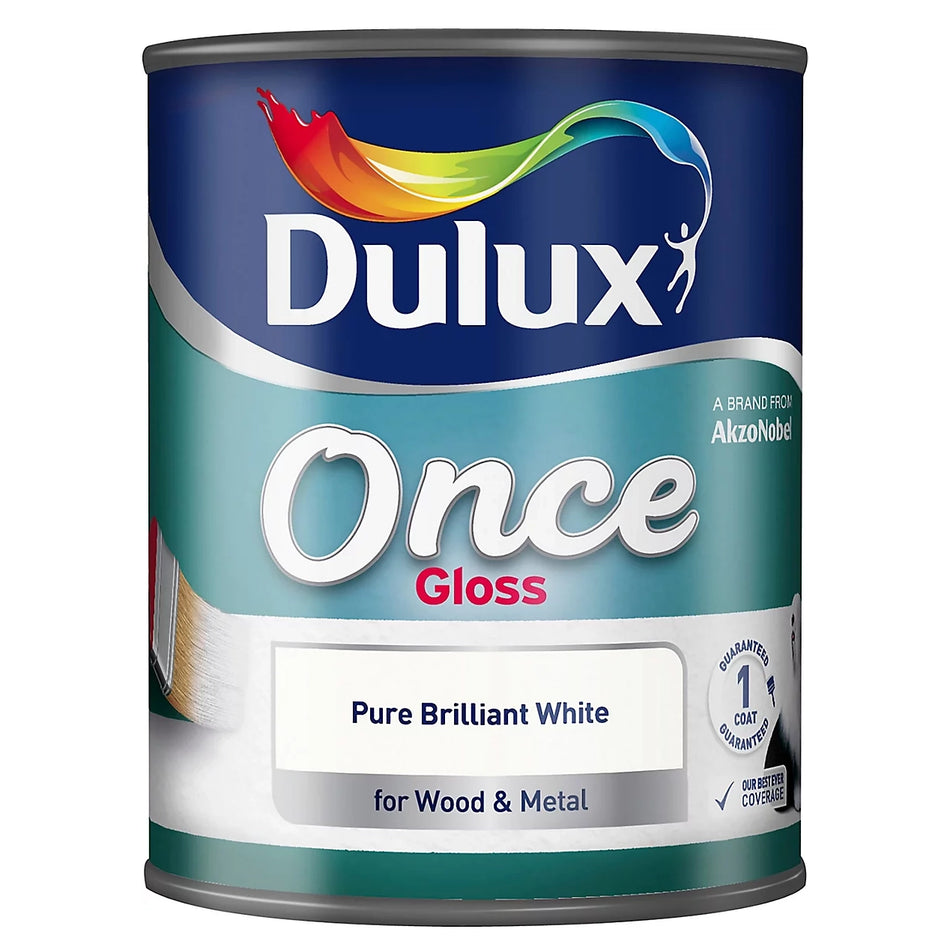 Dulux Retail Once Gloss Pure Brilliant White