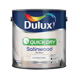 Dulux Retail Quick Dry Satinwood Pure Brilliant White