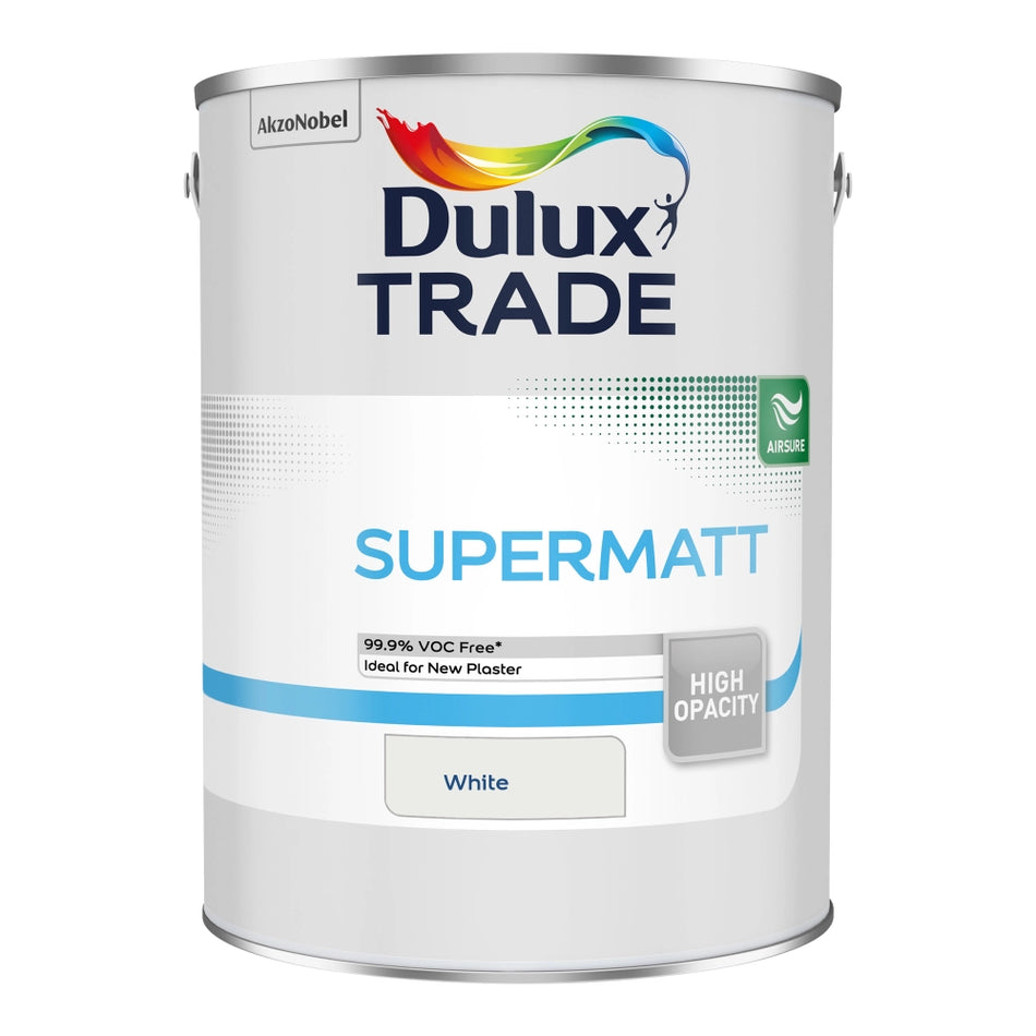 Dulux Trade Supermatt White 5L