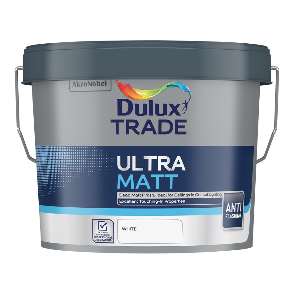 Dulux Trade Ultra Matt White 3L