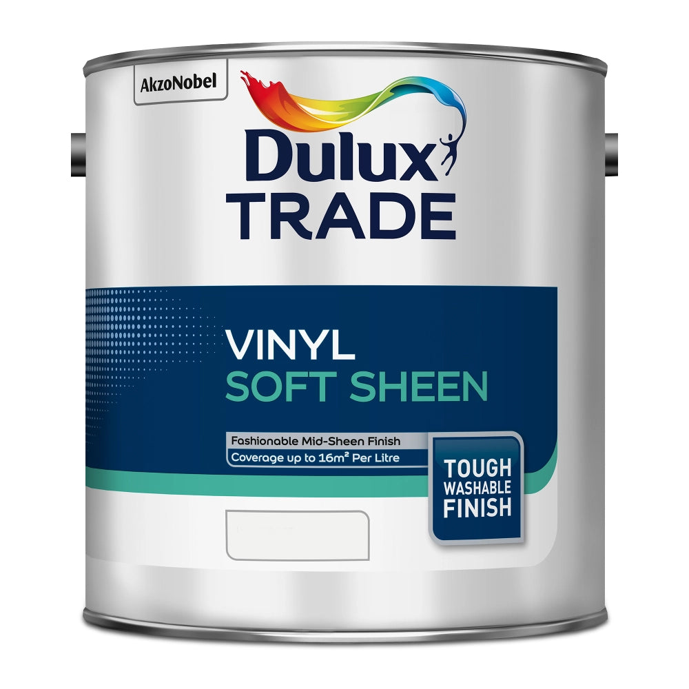 Dulux Trade Soft Sheen tinted colours – durable soft sheen emulsion mixed to your chosen shade 2.5L