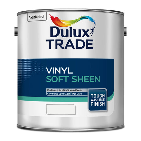 Dulux Trade Soft Sheen tinted colours – durable soft sheen emulsion mixed to your chosen shade 2.5L