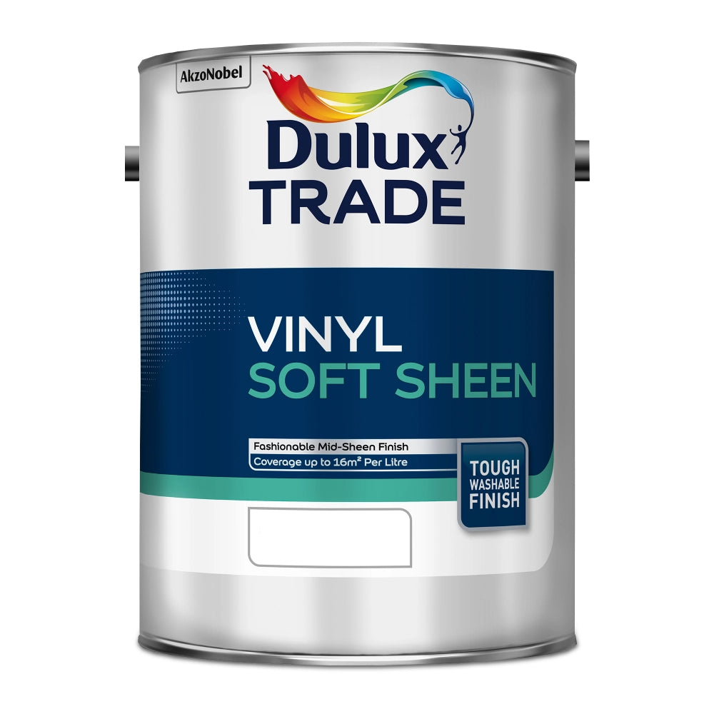 Dulux Trade Soft Sheen tinted colours – durable soft sheen emulsion mixed to your chosen shade 5L