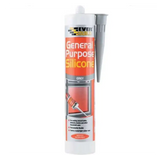 Everbuild General Purpose Silicone Sealant – 280ml (Multi-Purpose, Anti-Fungal)