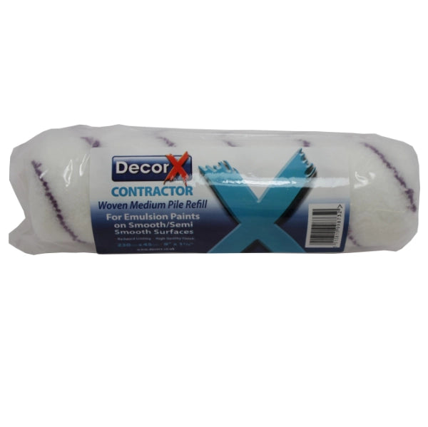 DecorX Contractor Woven Medium Pile Purple 9" x 1.75" Sleeve