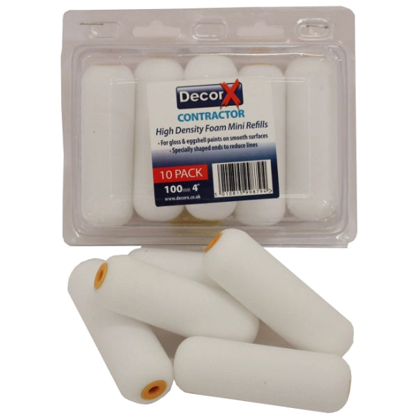DecorX Contractor Foam 4" Mini Sleeve 10 Pk