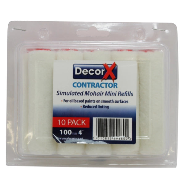 DecorX Contractor Simulated Mohair 4" Mini Sleeve 10Pk