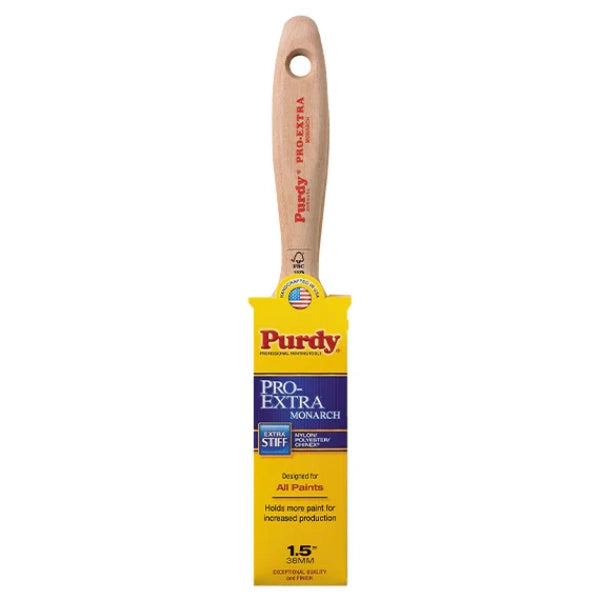 Purdy Monarch Pro-Extra Paint Brush – Professional High Paint Load Range (1"–3")