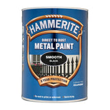 Hammerite Smooth Black Metal Paint