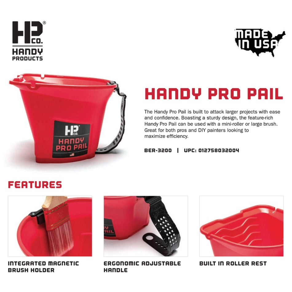 Handy Pro Pail & Liners - Professional Painter Pail System