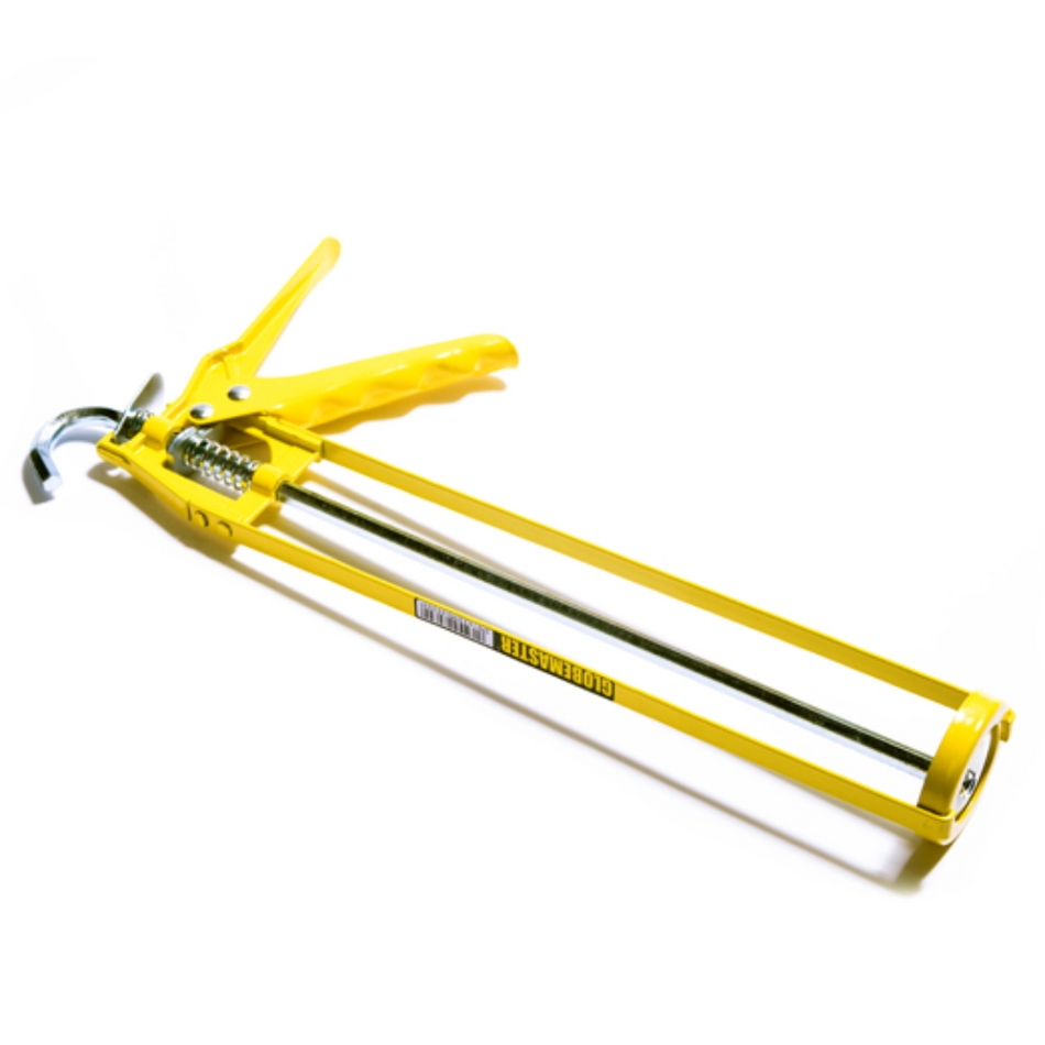 Ingco 11" Yellow Skeleton Gun 280mm – Heavy-Duty Caulking Gun