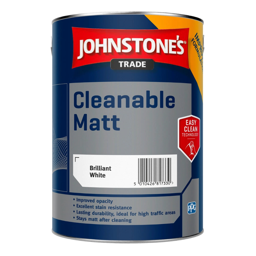 Johnstones Trade Cleanable Matt can on a white background