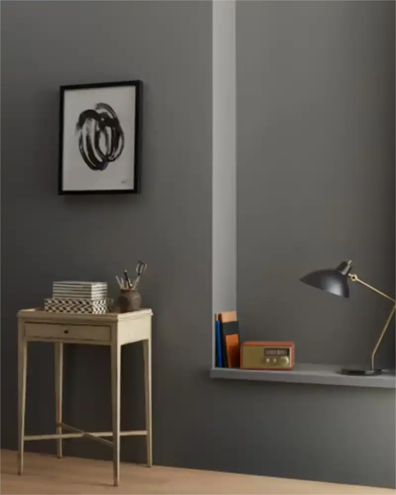 Kendall Charcoal - Aura Interior eggshell - Benjamin Moore