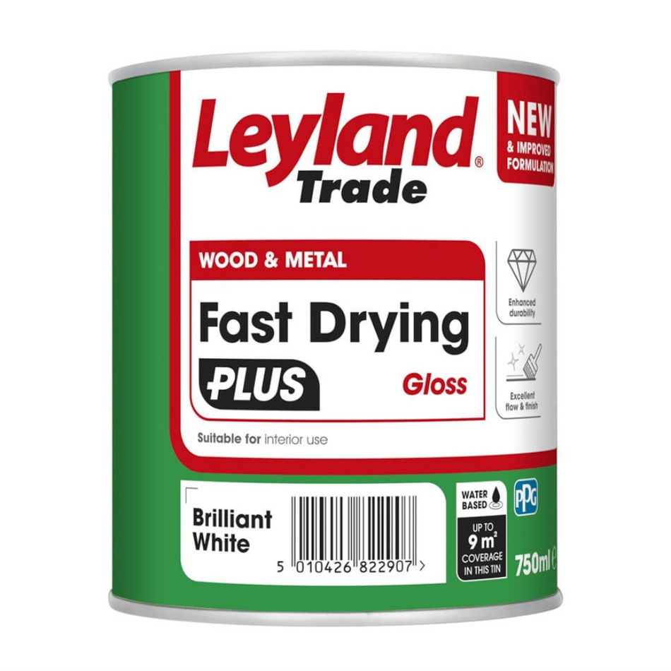 Leyland Fast Drying Plus Gloss White