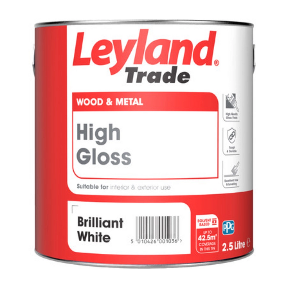 Leyland High Gloss Brilliant White