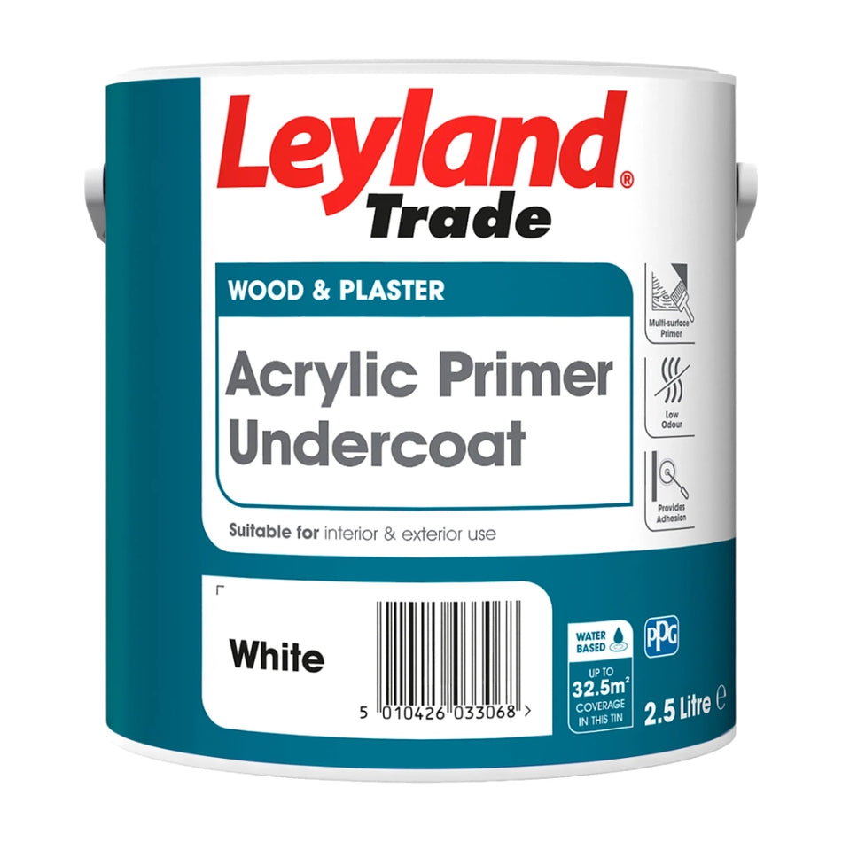 Leyland Acrylic Primer Undercoat White