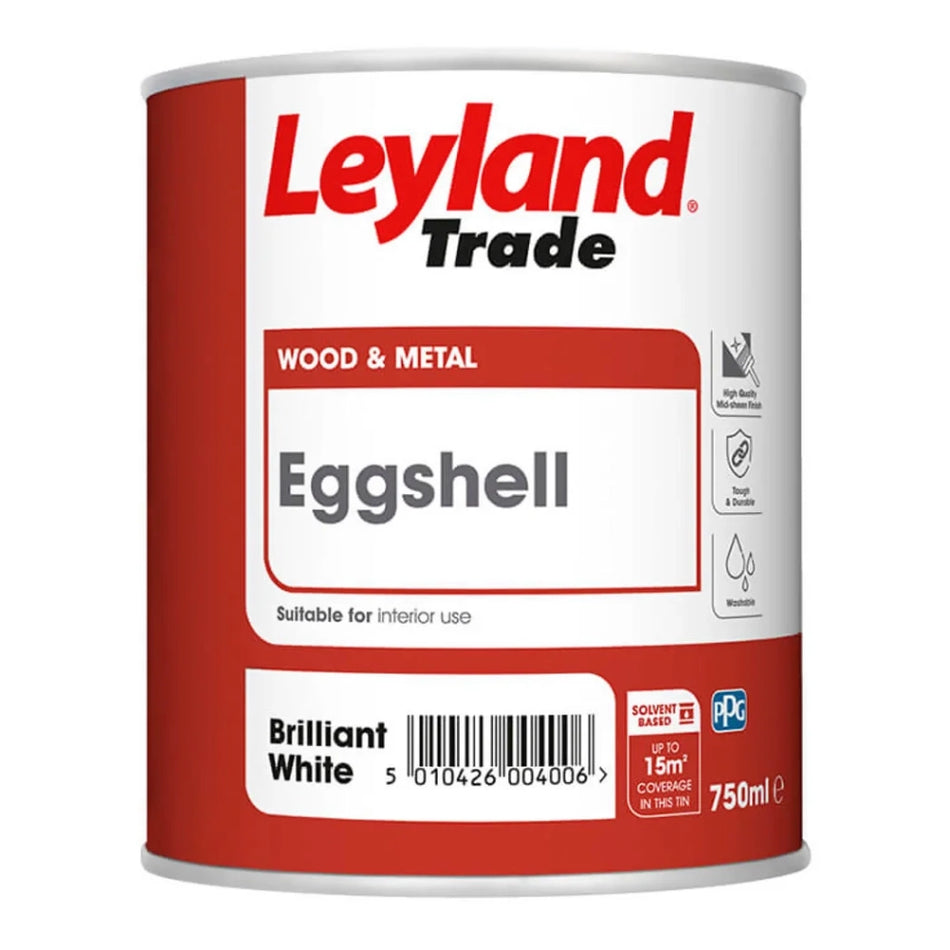 Leyland Eggshell Brilliant White