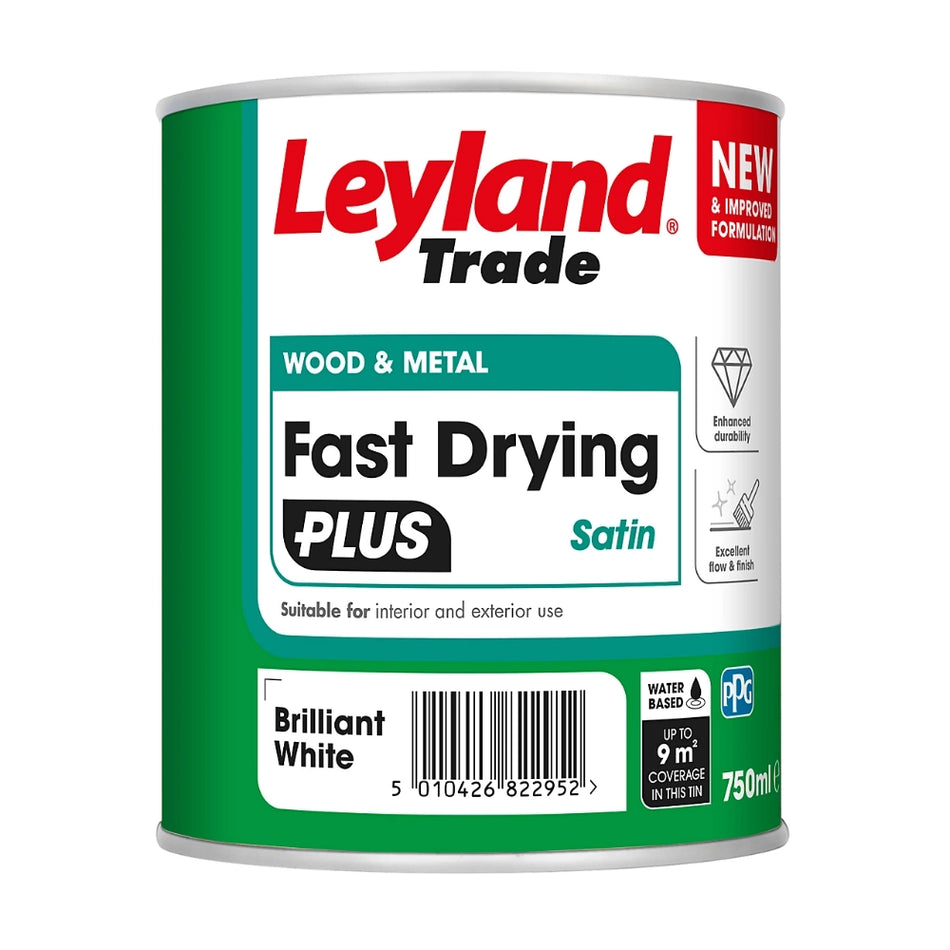 Leyland Fast Drying Plus Satin White