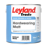 Leyland Hardwearing Matt Brilliant White