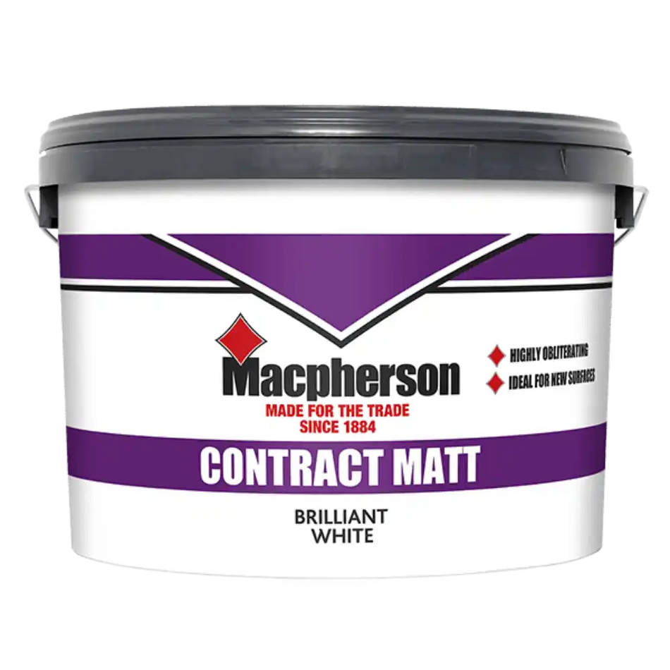 Macpherson Contract Matt Brilliant White 10L