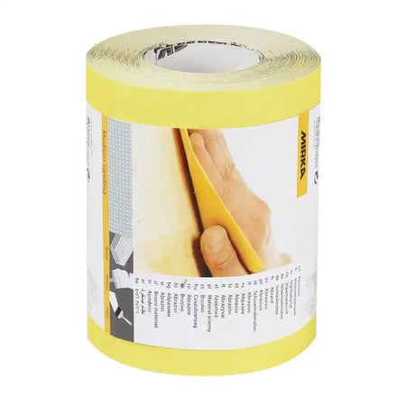 Mirka Hiomant abrasive roll 5m – sanding paper roll for hand sanding and surface preparation p120 grit