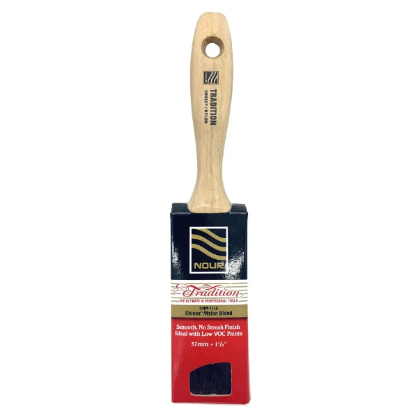 Nour Tradition Chinex/Nylon Paint Brush – Professional All-Purpose Range (1"–2" / 25–50mm)