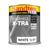 Sandtex Trade Eggshell X-tra White