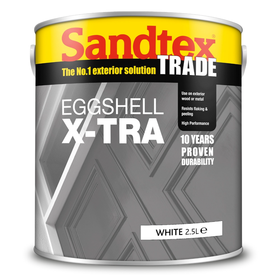 Sandtex Trade Eggshell X-tra White